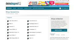 Desktop Screenshot of deinshop.eu