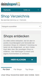 Mobile Screenshot of deinshop.eu